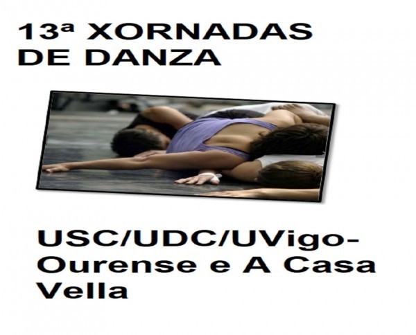 13ª XORNADAS DE DANZA